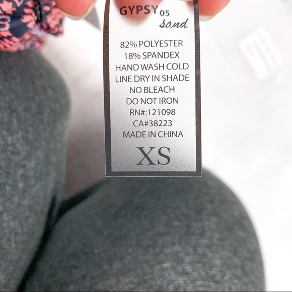 Gypsy 05 Anthropologie High Neckline Bikini Neapolitan Paisley Print Size XS - Picture 11 of 14